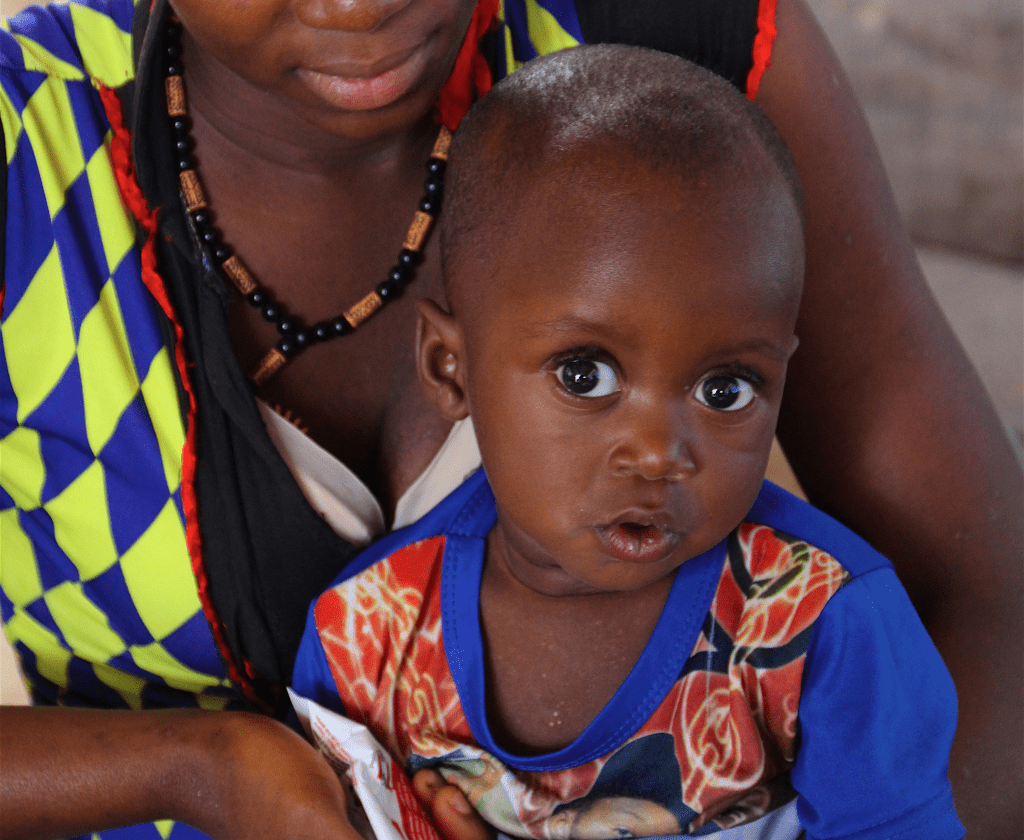 Niño atendido gracias a la Fundación Áurea