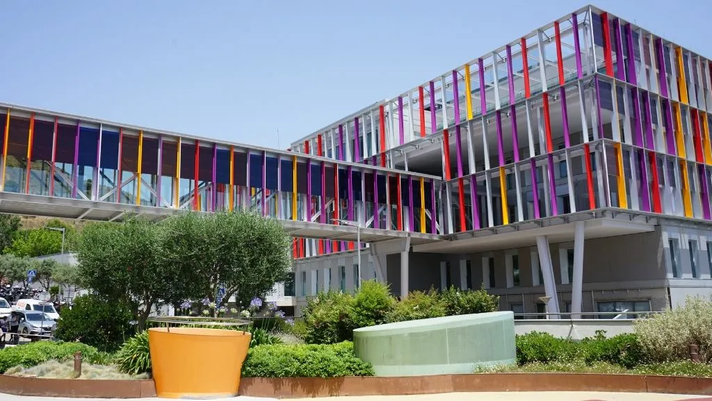 External façade of SJD Pediatric Cancer Center Barcelona External façade of SJD Pediatric Cancer Center Barcelona
