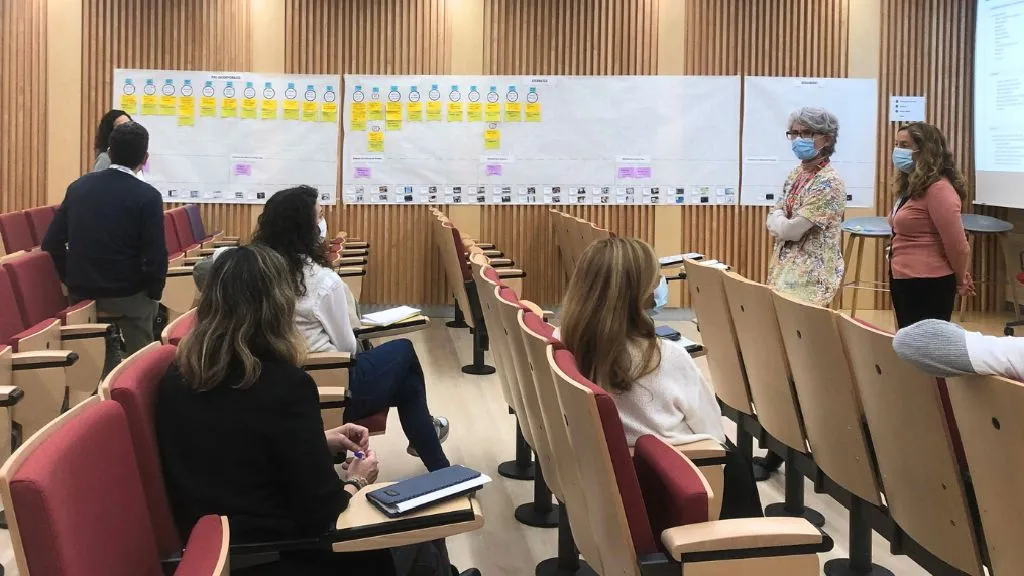 Sesión de Experiencia de paciente para la acogida de nuevos profesionales en el Hospital Sant Joan de Déu Barcelona Sesión de Experiencia de paciente para la acogida de nuevos profesionales en el Hospital Sant Joan de Déu Barcelona