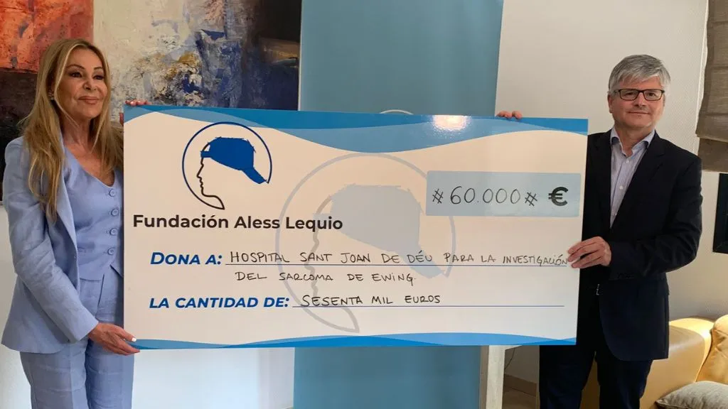 Donació Fundación Aless Lequio Donació Fundación Aless Lequio