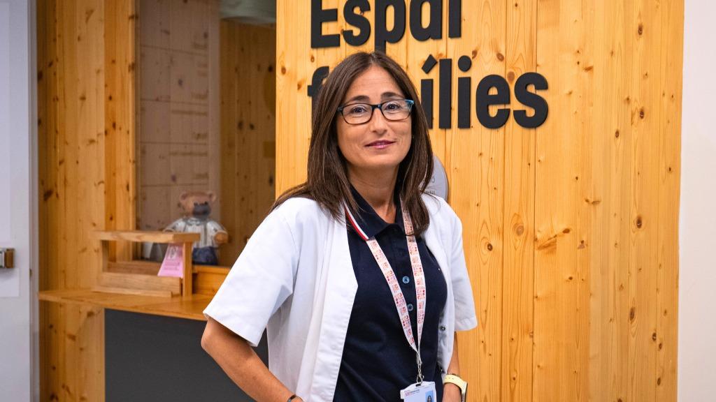 Ana Maria Alonso, cap de treball social de l'Hospital Sant Joan de Déu Barcelona