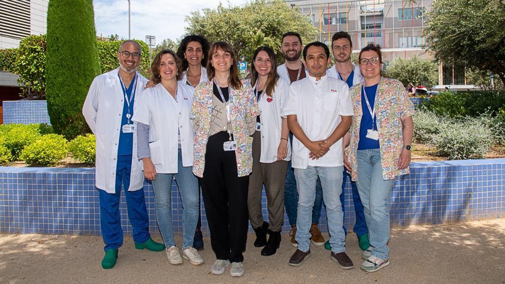 Members of the Arrhythmia team at the SJD Barcelona Children's Hospital