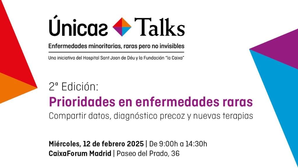 Jornada Únicas SJD Talks: Prioritats en malalties rares