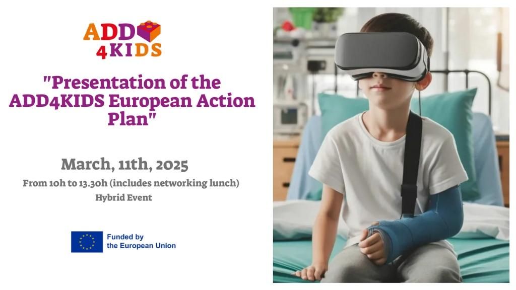 ADD4KIDS event: "Presentation of the ADD4KIDS European Action Plan"