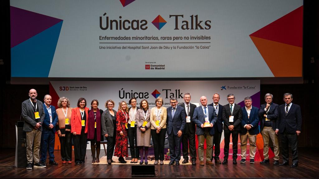 Foto de familia de la segunda edición de Únicas Talks en Madrid