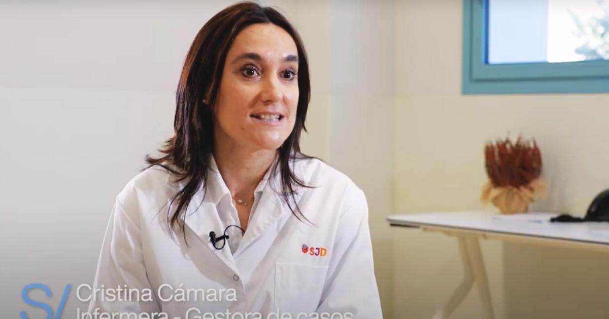 Cristina Cámara, gestora de casos de l'Hospital Sant Joan de Déu Barcelona