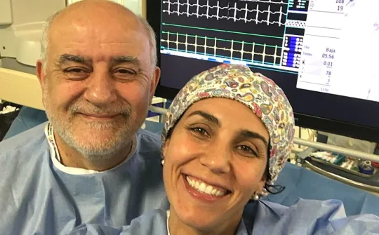 Josep Brugada and Geòrgia Sarquella from the SJD Barcelona Children’s Hospital Arrhythmia Unit