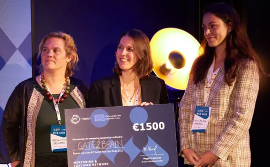 Acto de entrega de premios Wild Card a Gate2Brain Acto de entrega de premios Wild Card a Gate2Brain