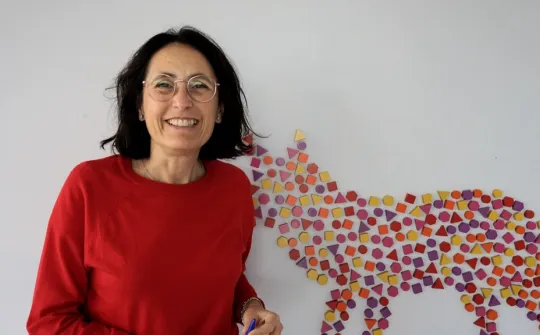 Teresa Gili en la Casa de Sofía del Hospital Sant Joan de Déu Teresa Gili en la Casa de Sofía del Hospital Sant Joan de Déu