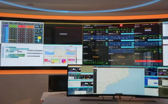 Clinical Command Center - Hospital Sant Joan de Déu Barcelona Clinical Command Center - Hospital Sant Joan de Déu Barcelona