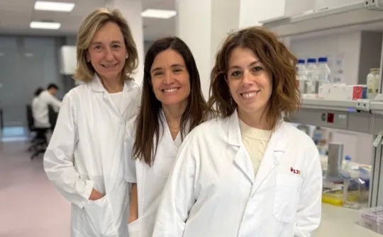Eulàlia Baselga, Marta Ivars y Sandra Castillo, investigadoras de Sant Joan de Déu Eulàlia Baselga, Marta Ivars y Sandra Castillo, investigadoras de Sant Joan de Déu