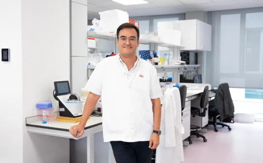 Ángel Montero, leader of the Paediatric Cancer Treatment group at SJD Pediatric Cancer Center Barcelona Ángel Montero, leader of the Paediatric Cancer Treatment group at SJD Pediatric Cancer Center Barcelona