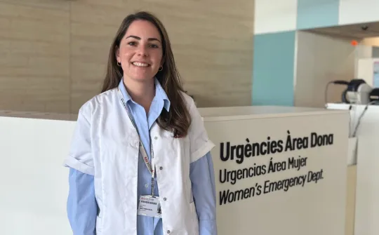 Eva Martínez, midwife at SJD Barcelona Children's Hospital Eva Martínez, midwife at SJD Barcelona Children's Hospital