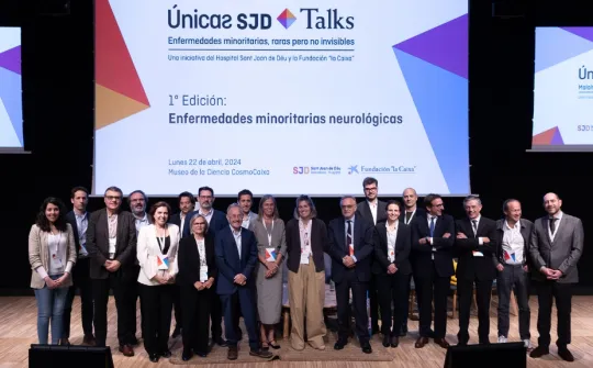 Foto de familia de la primera edición de Únicas Talks en Barcelona Foto de familia de la primera edición de Únicas Talks en Barcelona