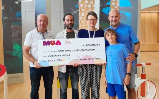 Donació 2024 de MUA Solidaris Donació 2024 de MUA Solidaris