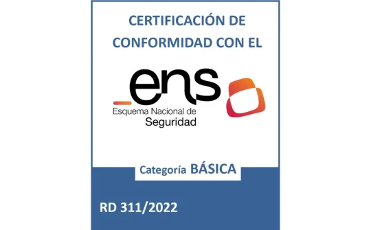 Certificació de conformitat amb l'Esquema Nacional de Seguirdad (Categoria Bàsica) - Hospital Sant Joan de Déu Barcelona Certificació de conformitat amb l'Esquema Nacional de Seguirdad (Categoria Bàsica) - Hospital Sant Joan de Déu Barcelona
