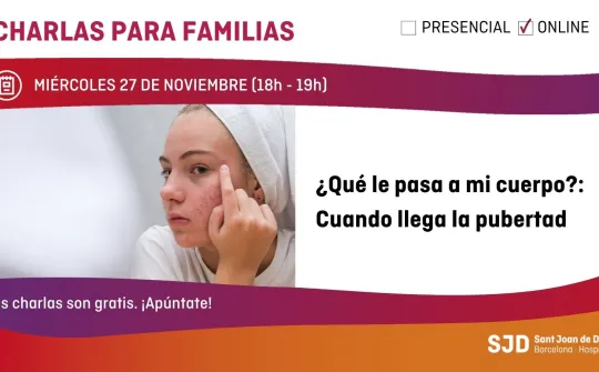Webinar: ¿Qué le pasa a mi cuerpo? Cuando llega la pubertad Webinar: ¿Qué le pasa a mi cuerpo? Cuando llega la pubertad