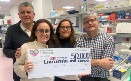 Donación 2025 Associació contra el Rabdomiosarcoma Donación 2025 Associació contra el Rabdomiosarcoma